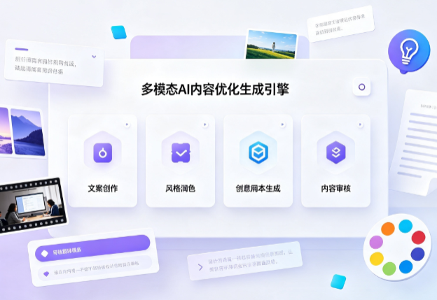 漾濞彝族自治县AI智能内容优化创新 多模态生成技术丰富数字内容创作生态